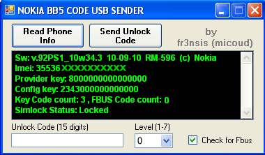 Nokia BB5 Cable Code Solution